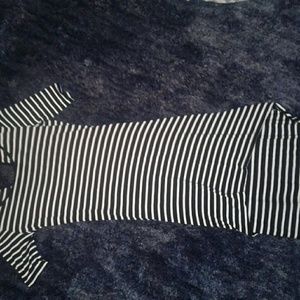 Scoop high-low dress